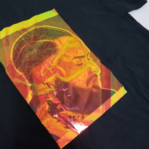Nipsey Hustle short sleeve crewneck T-Shirt Men's sz xl Black - Picture 3 of 9